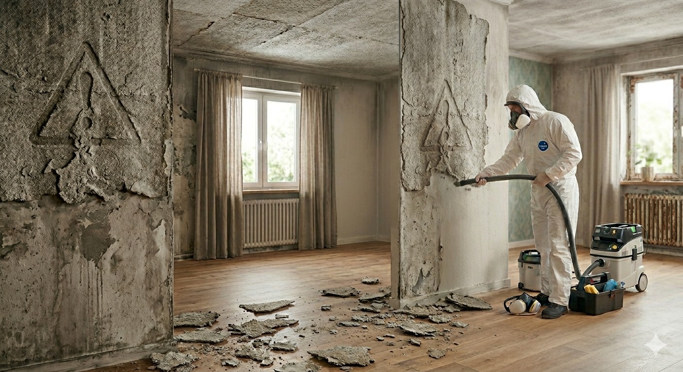 Asbest in alten Bauteilen — wo der Schadstoff bis heute steckt